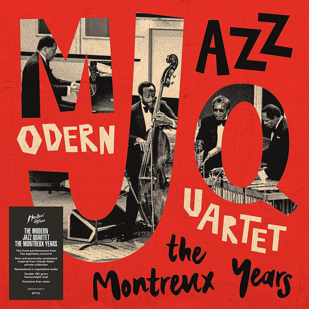 the album cover for Modern Jazz Quartet - Modern Jazz Quartet: The Montreux Years