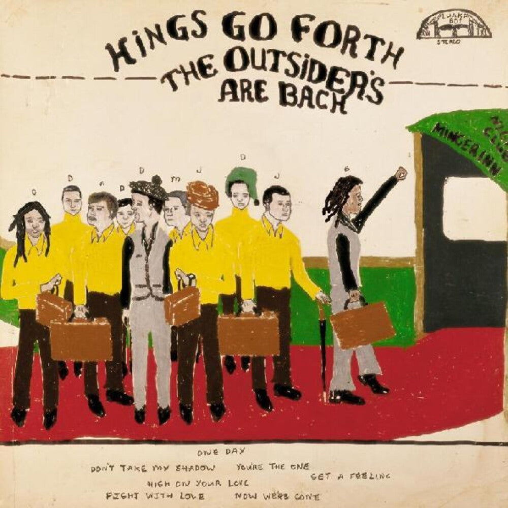 the album cover for Kings Go Forth - Outsiders Are Back [Colored Vinyl] (Gol)