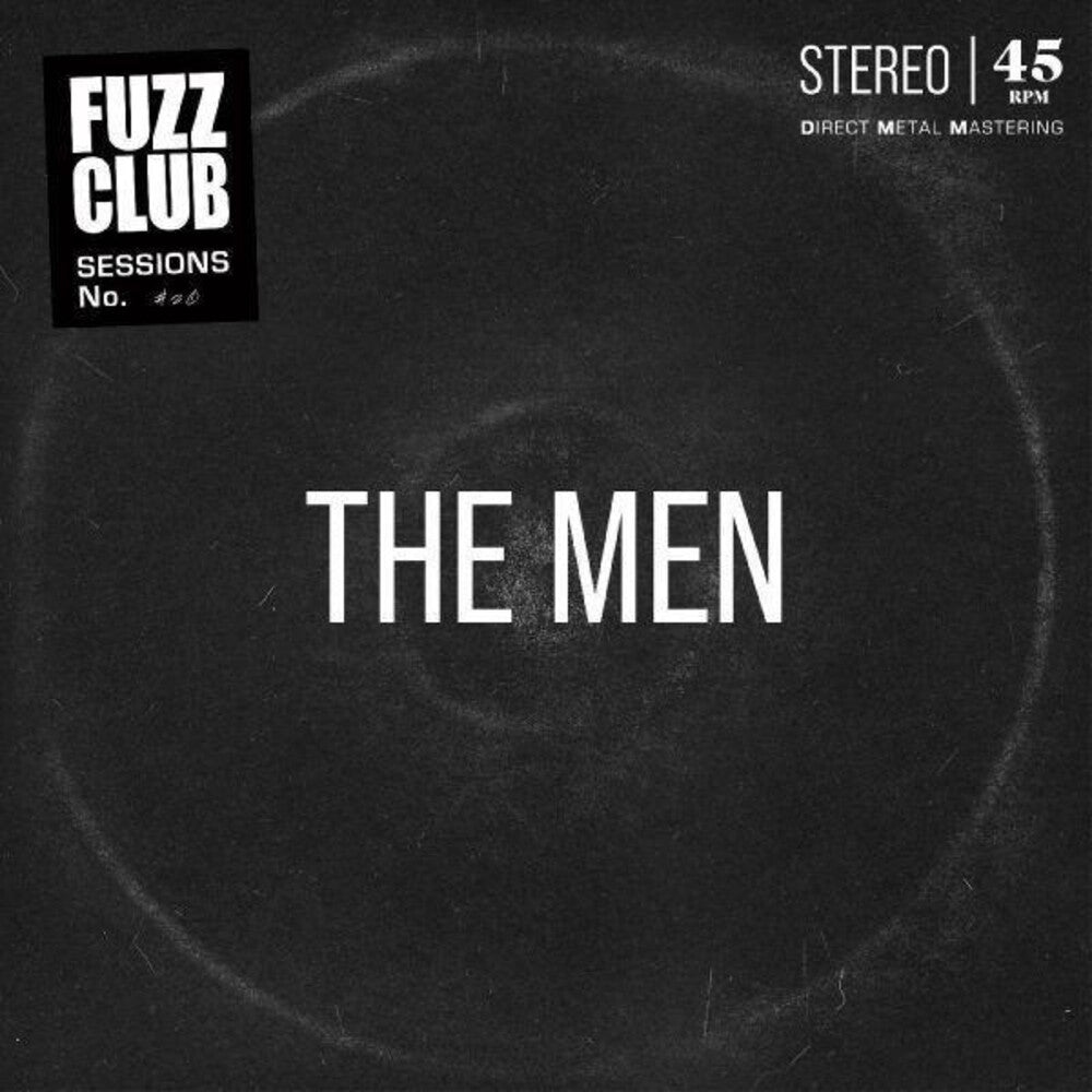 the album cover for The Men - Fuzz Club Session [Clear Vinyl] [180 Gram]
