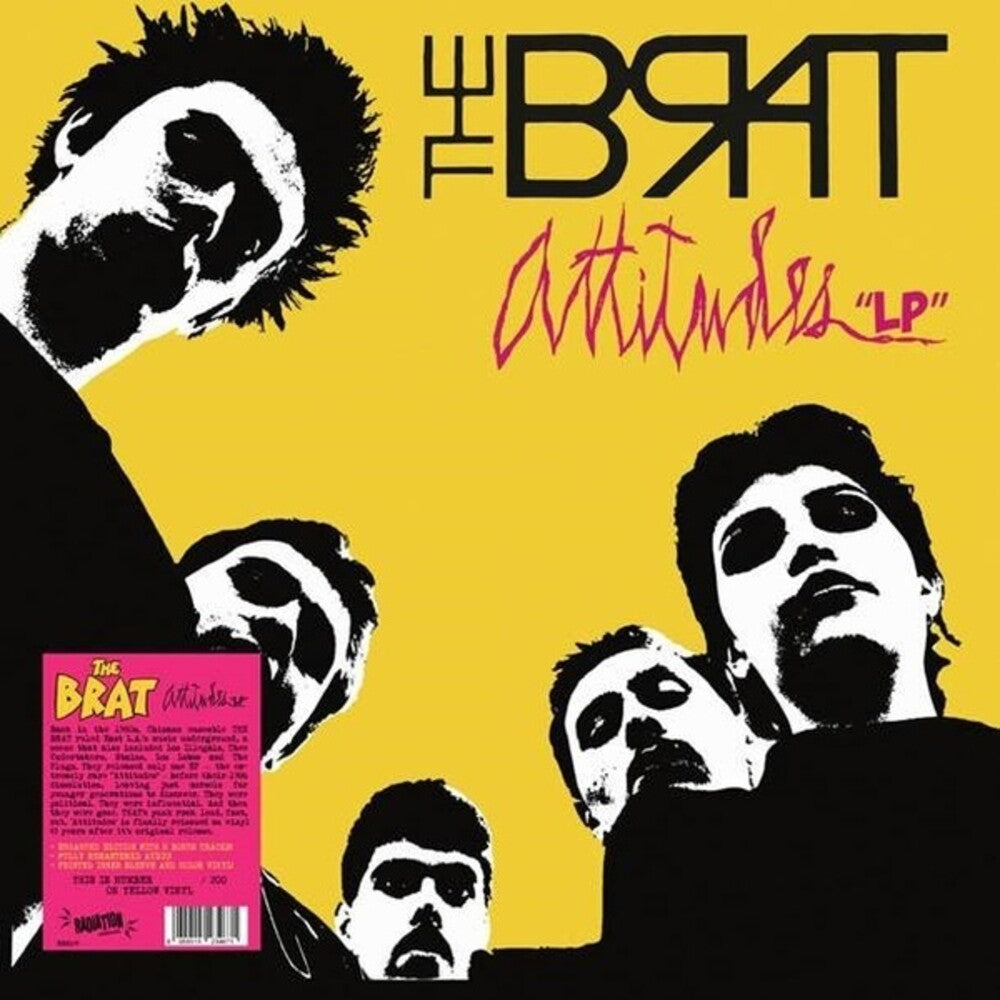 the album cover for Brat - Attitudes [Colored Vinyl] (Spla) (Uk)