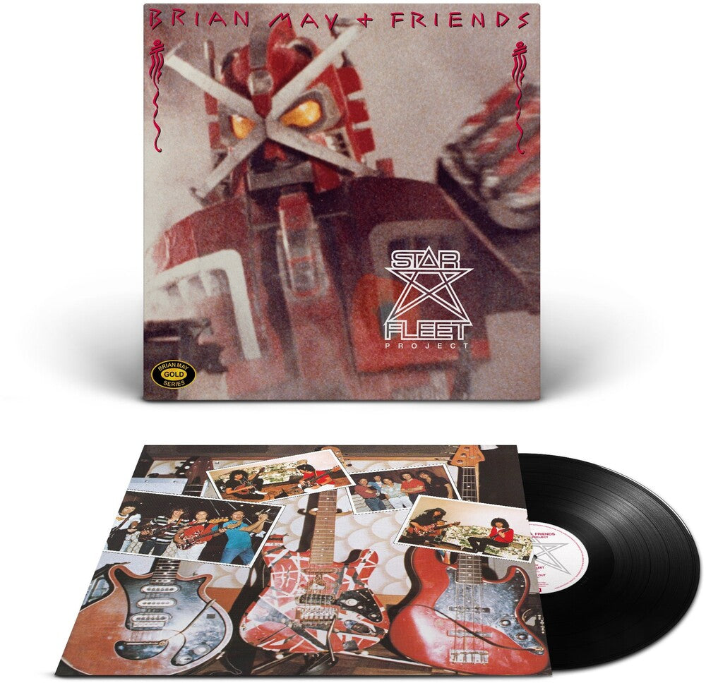 the album cover for Brian May + Friends - Star Fleet Project: 40th Anniversary [LP]