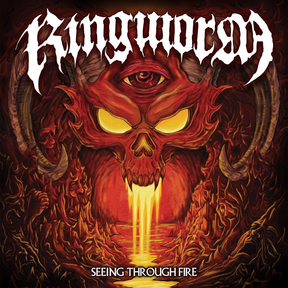 the album cover for Ringworm - Seeing Through Fire