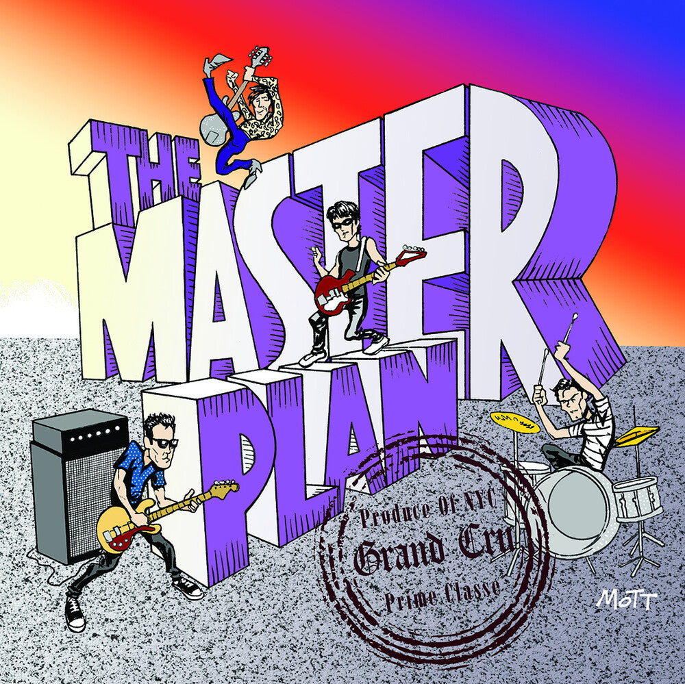 the album cover for Master Plan - Grand Cru
