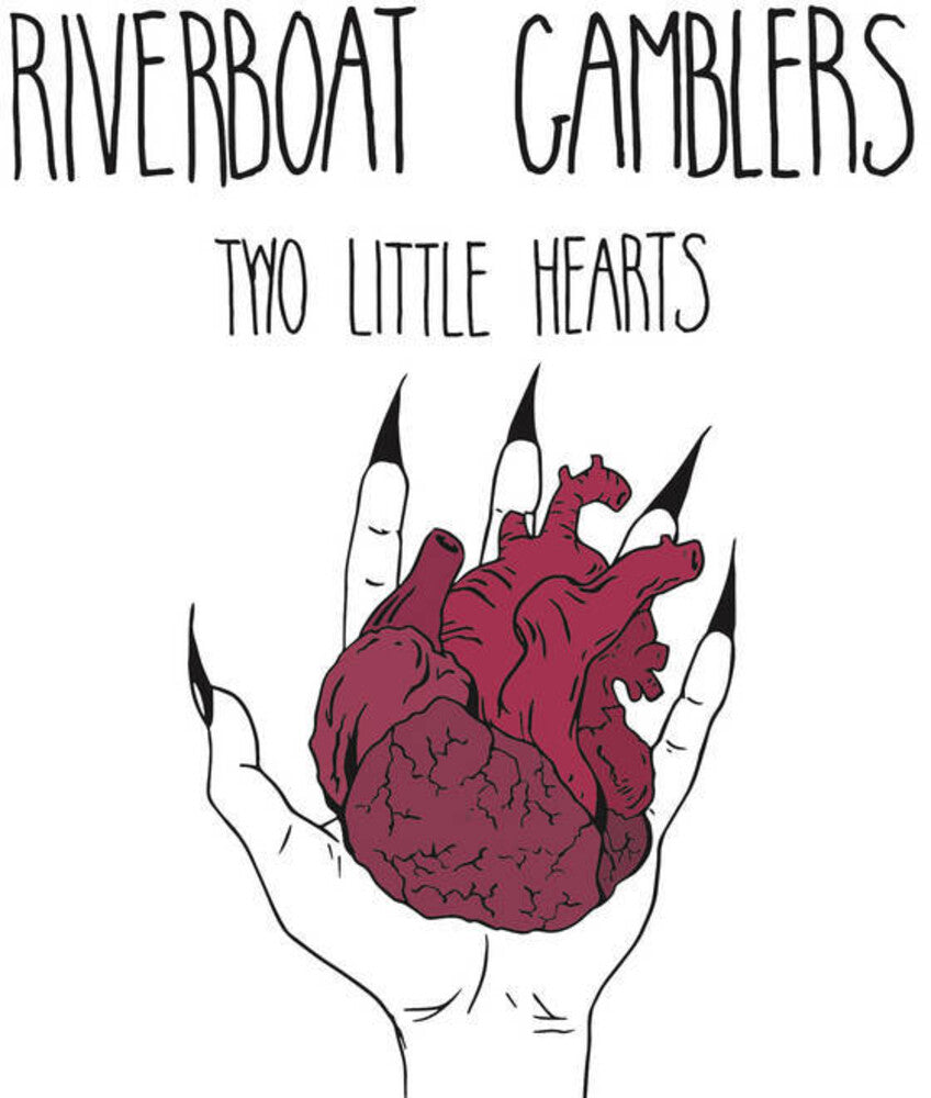 the album cover for Riverboat Gamblers - Two Little Hearts