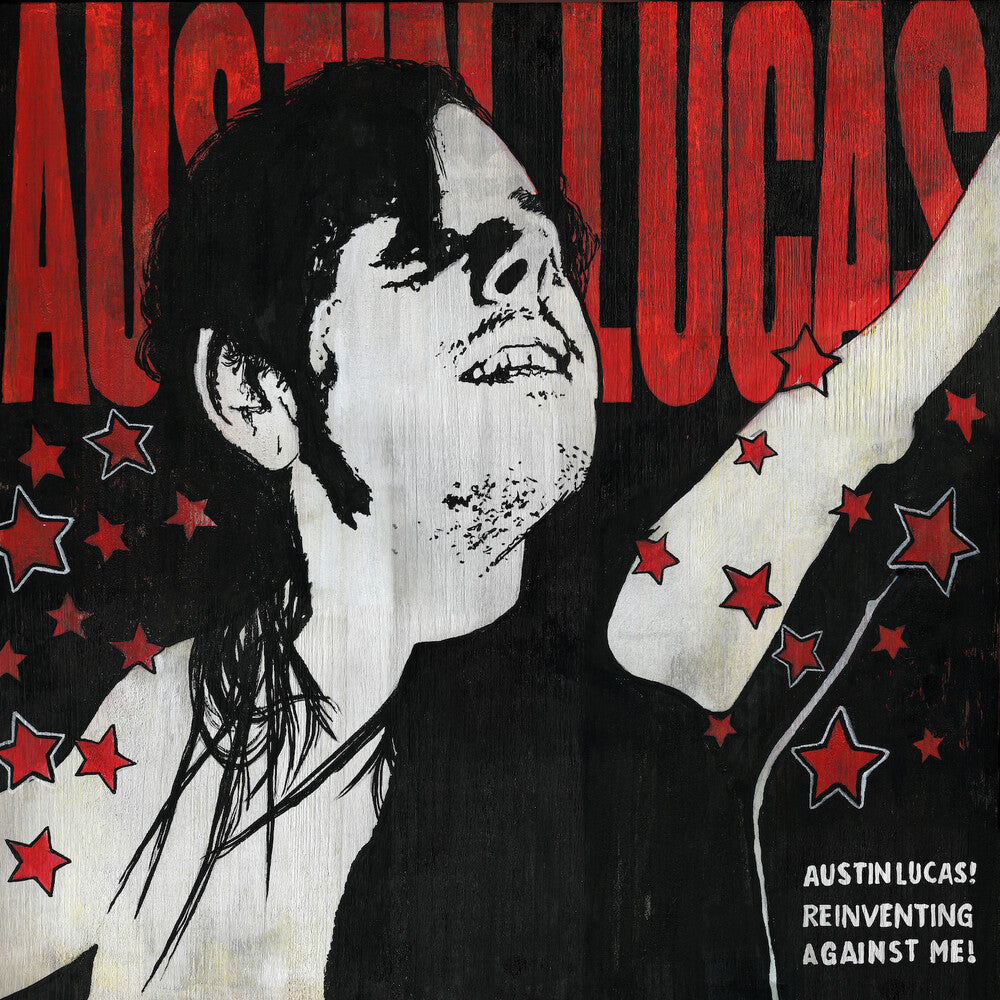 the album cover for Austin Lucas - Reinventing Against Me! [LP]