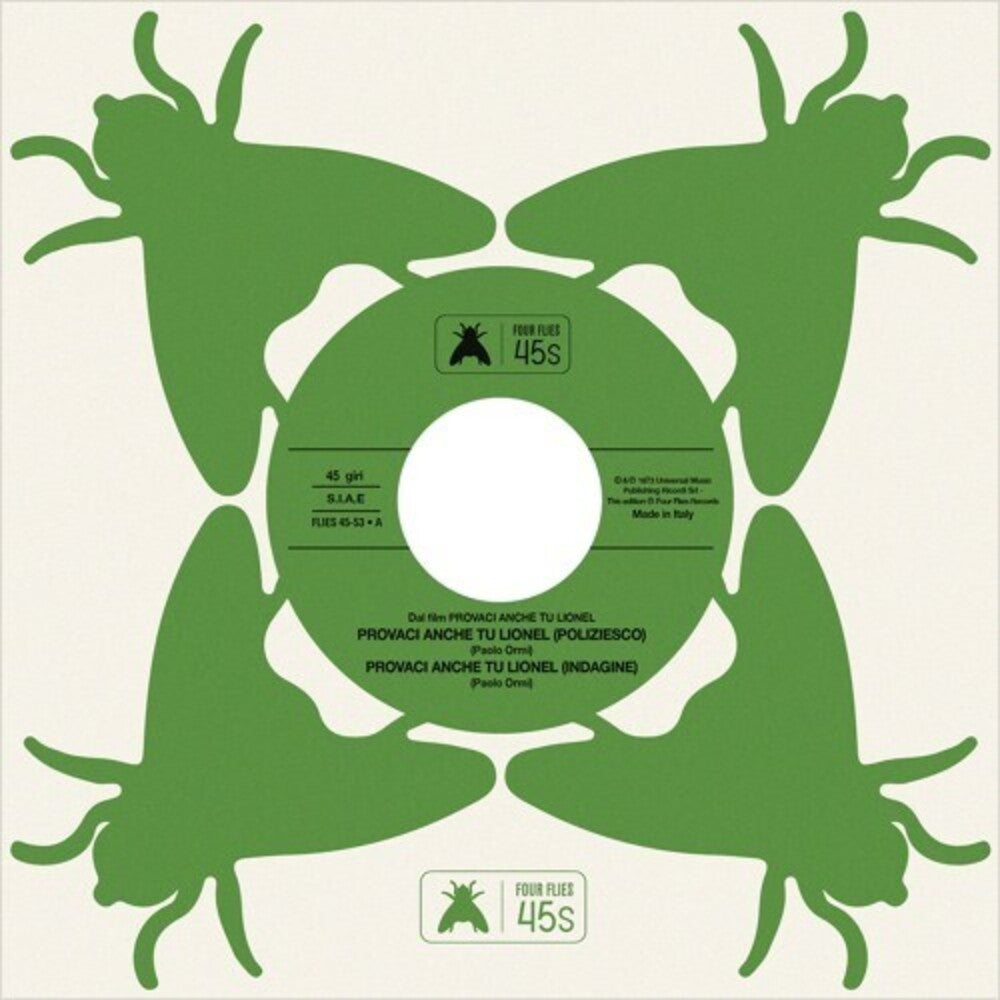 the album cover for Paolo Ormi - Provaci Anche Tu Lionel