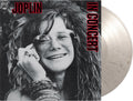 the album cover for Janis Joplin - Joplin In Concert (Blk) [Colored Vinyl] [Limited Edition] [180 Gram] (Wht)