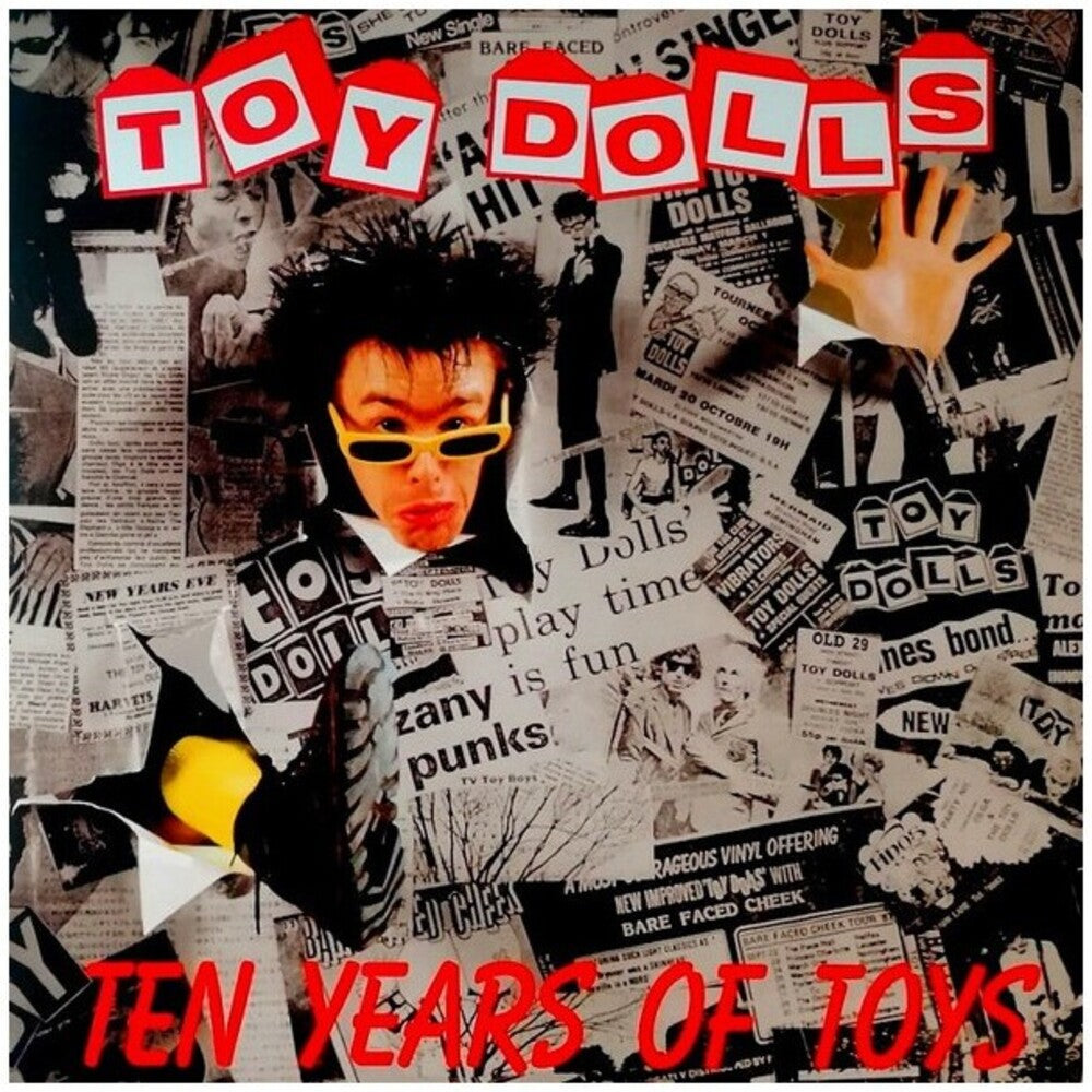 the album cover for Toy Dolls - Ten Years Of Toys [Limited Edition]