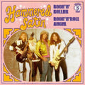 the album cover for Hammered Satin - Rock N Roller / Rock N Roll Angel