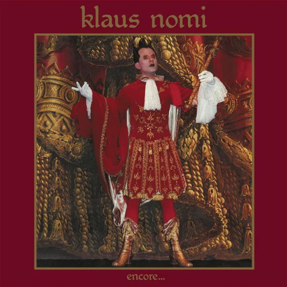 the album cover for Klaus Nomi - Encore (Blk) (Hol)
