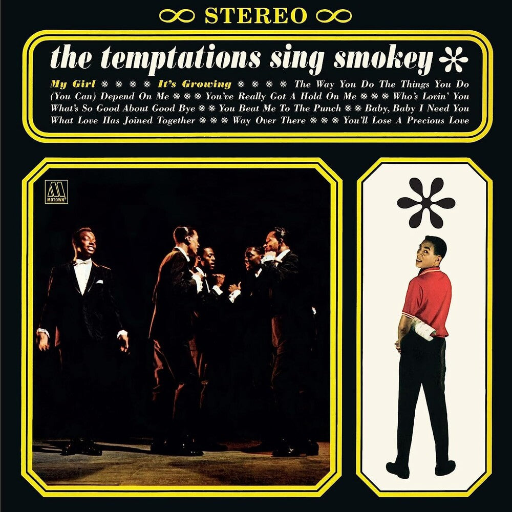 the album cover for Temptations - Temptations Sing Smokey