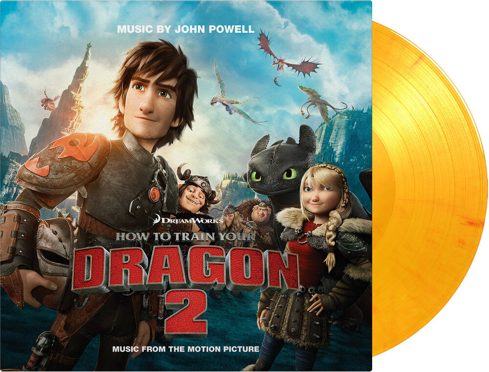 the album cover for John Powell  (Ogv) - How To Train Your Dragon 2 - O.S.T. [180 Gram]