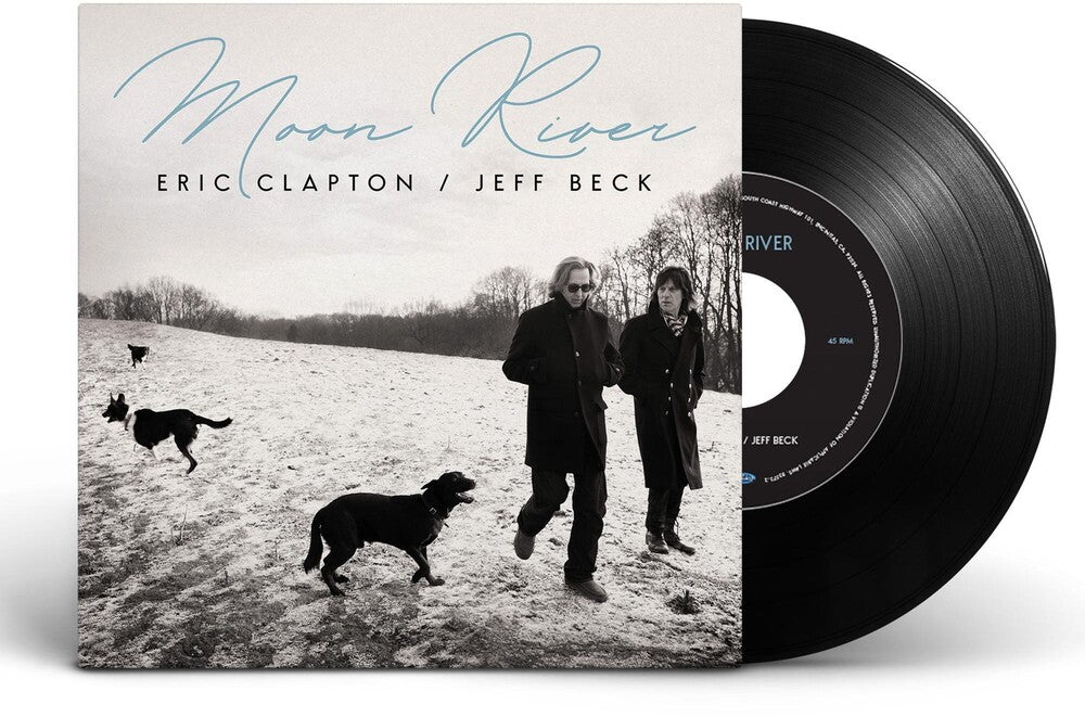 the album cover for Eric Clapton - Moon River/How Could We Know [Vinyl Single]