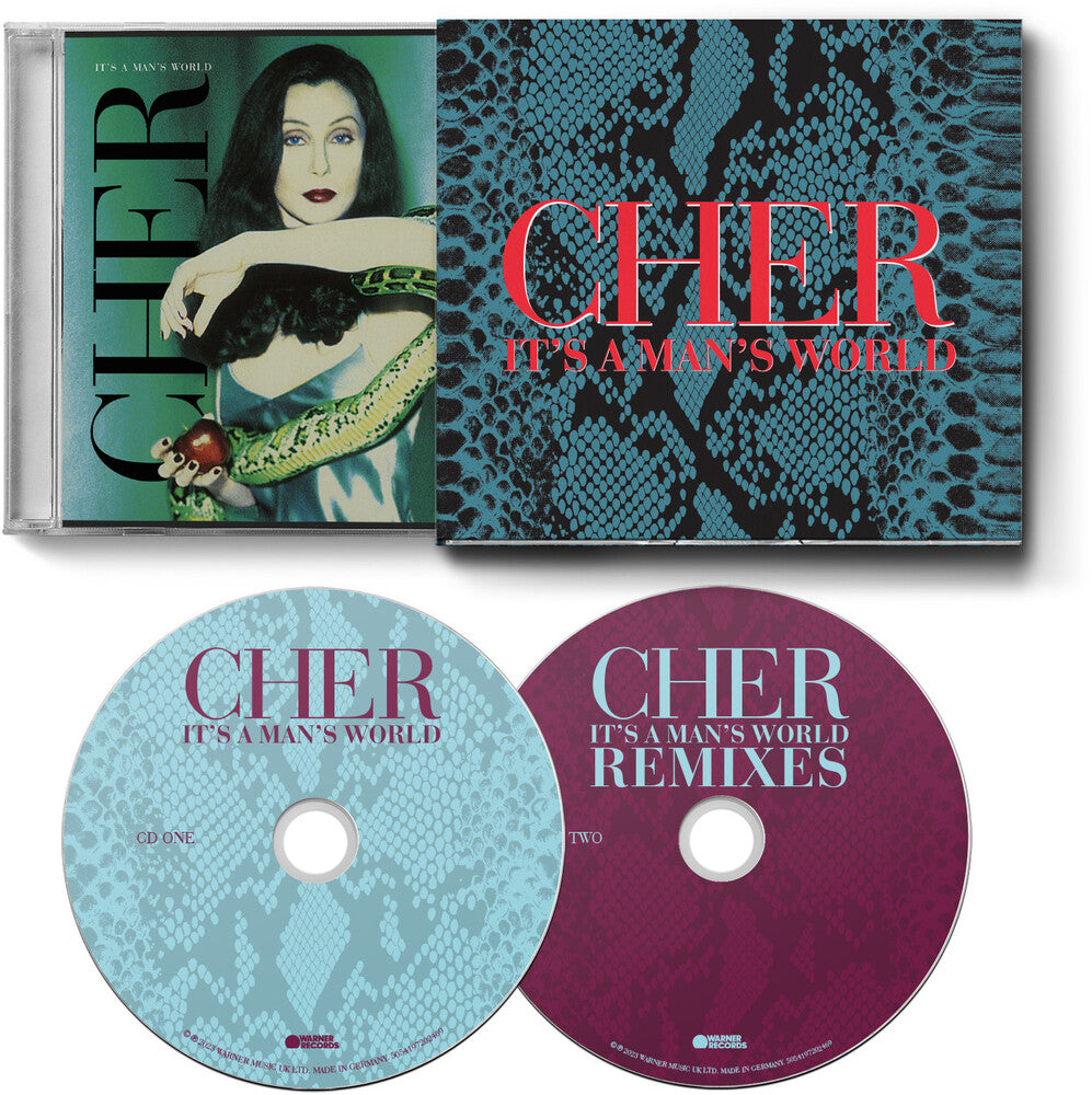 the album cover for Cher - It's A Man's World [Deluxe] [Remastered]