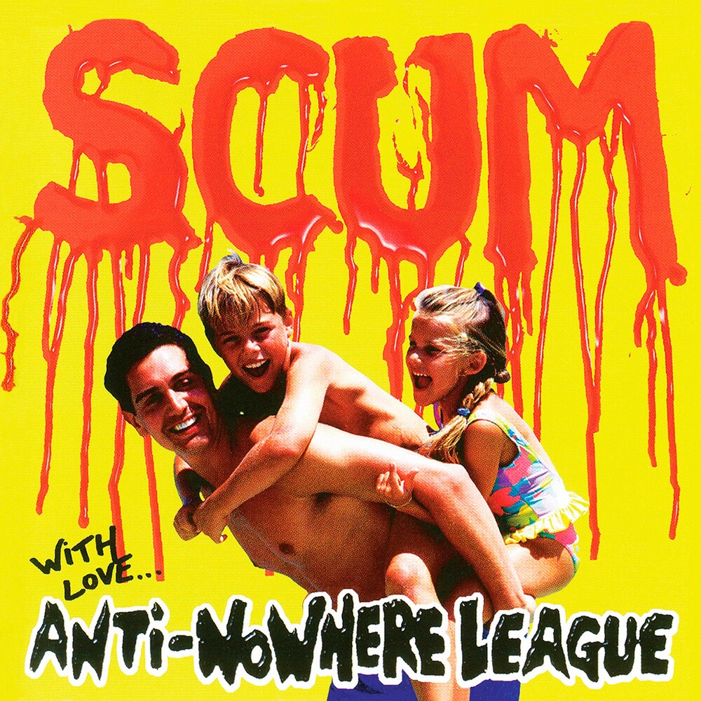 the album cover for Anti-Nowhere League - Scum - Red [Colored Vinyl] (Red)