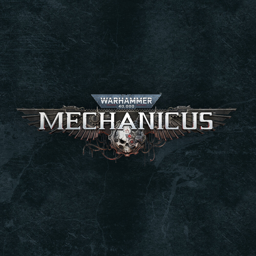 the album cover for David Guillaume  (Colv) (Gate) (Grn) (Red) - Warhammer 000 40 : Mechanicus - O.S.T. [Colored Vinyl] (Grn)