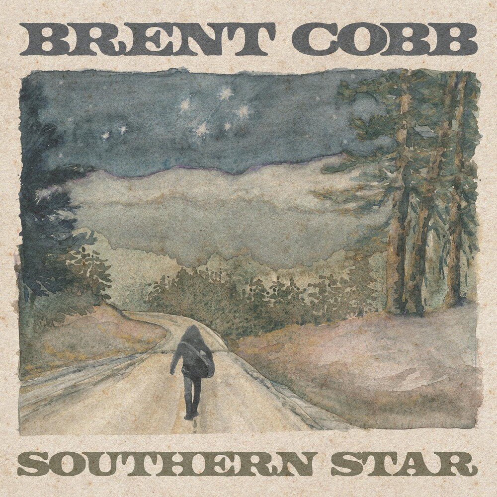 the album cover for Brent Cobb - Southern Star [Indie Exclusive Limited Edition Coke Bottle Clear LP]