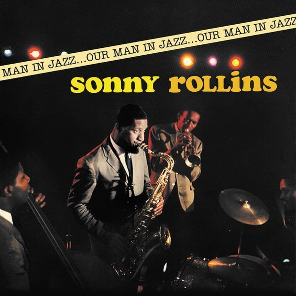 the album cover for Sonny Rollins - Our Man In Jazz (Uk)