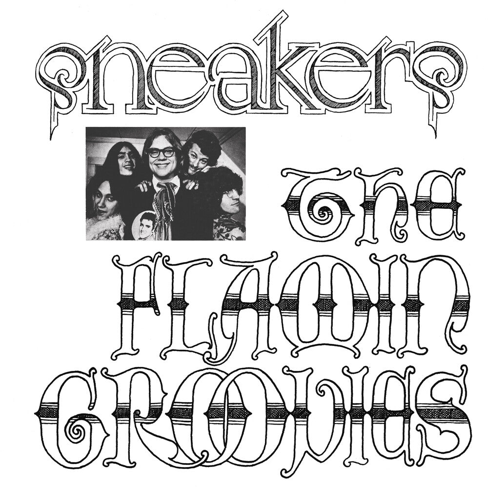 the album cover for Flamin' Groovies - Sneakers - Clear Blue (Blue) [Colored Vinyl] [Clear Vinyl]