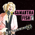 the album cover for Samantha Fish - Live - Pink/White Splatter [Colored Vinyl] (Pnk) (Wht)