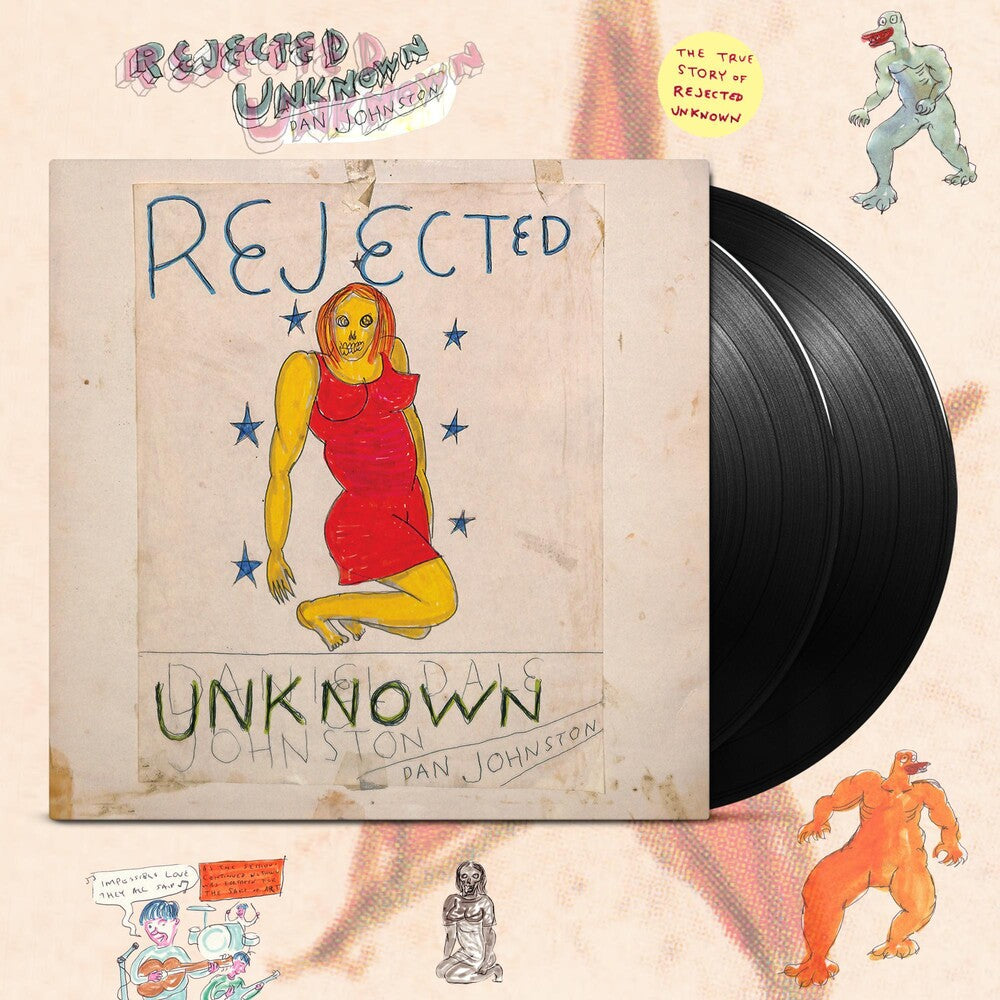 the album cover for Daniel Johnston - Rejected Unknown [LP]