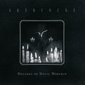 the album cover for Akercocke - Decades Of Devil Worship