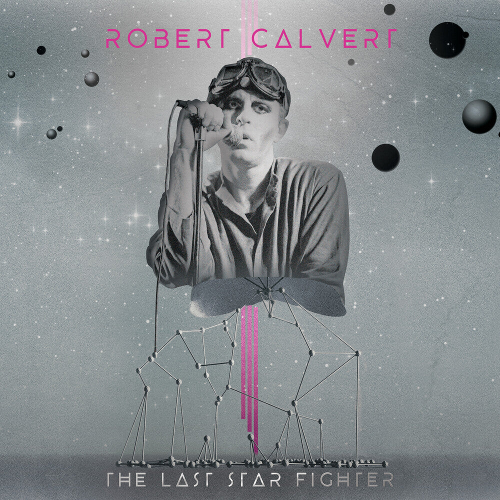 the album cover for Robert Calvert - Last Starfighter