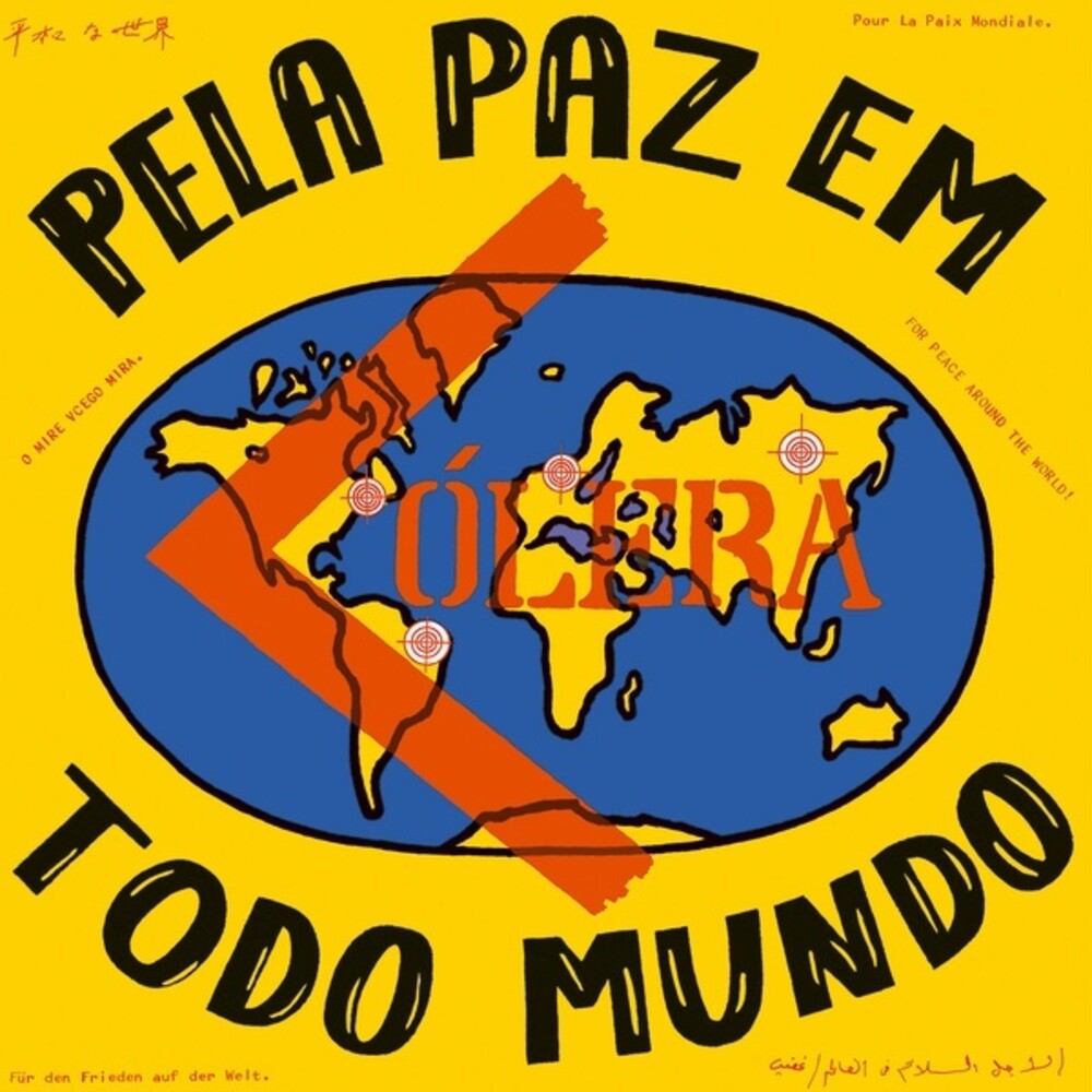 the album cover for Cólera - Pela Paz Em Todo Mundo