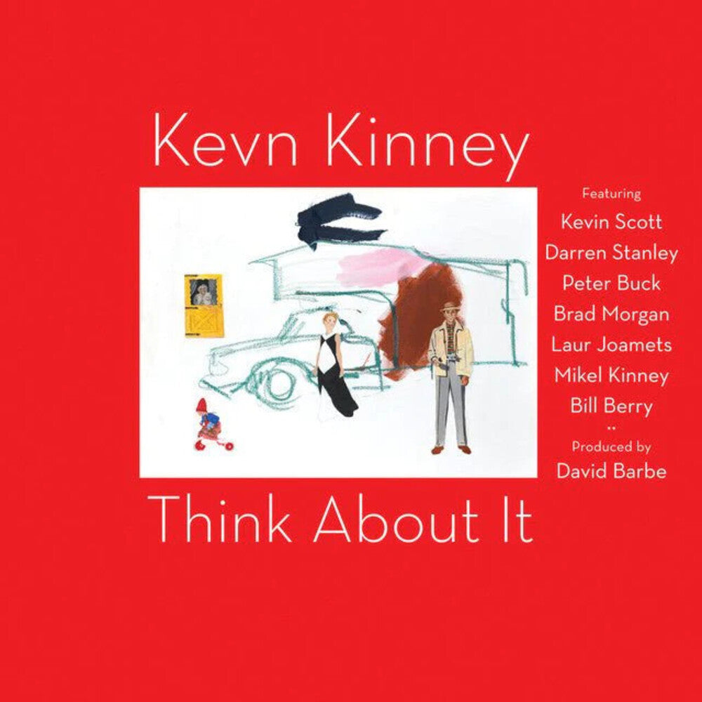 the album cover for Kevn Kinney - Think About It