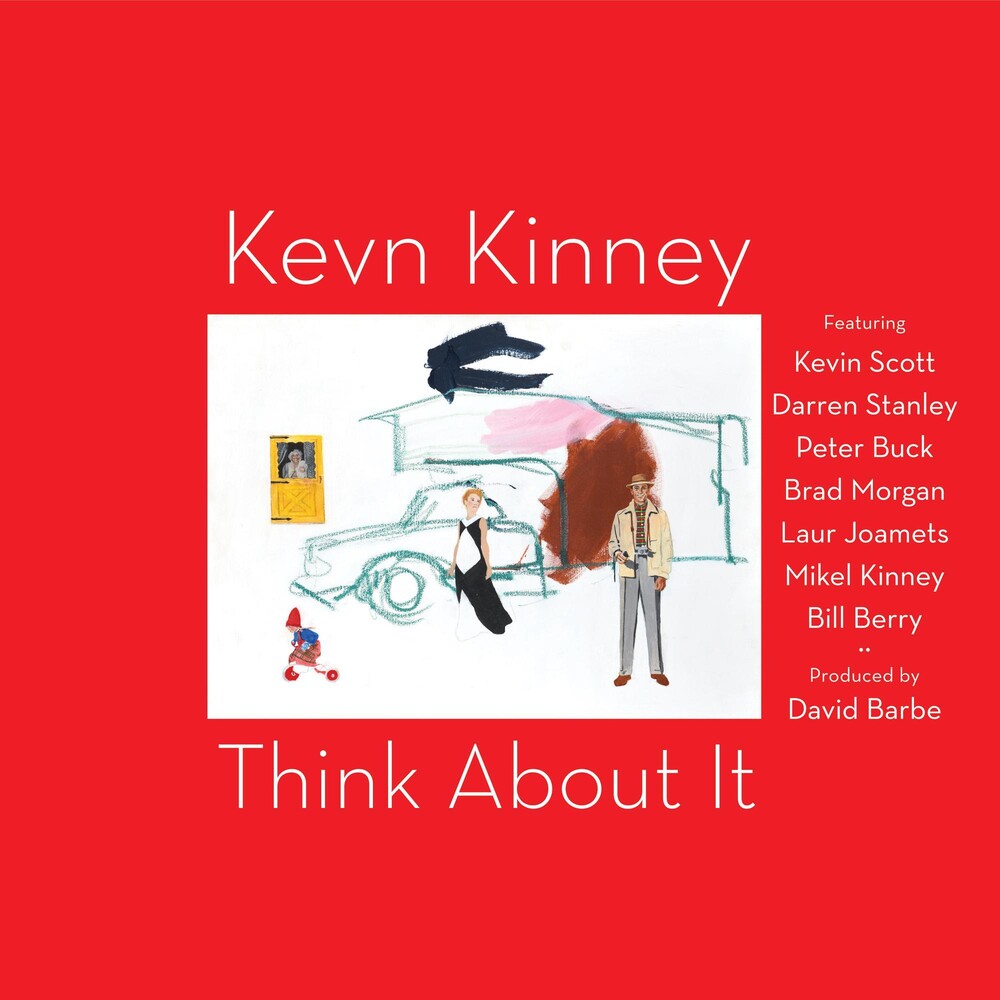 the album cover for Kevn Kinney - Think About It