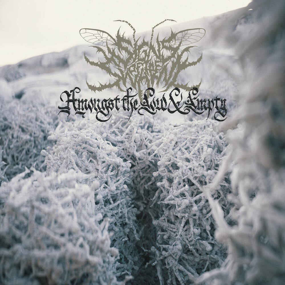 the album cover for Signs of the Swarm - Amongst The Low & Empty [Aqua LP]