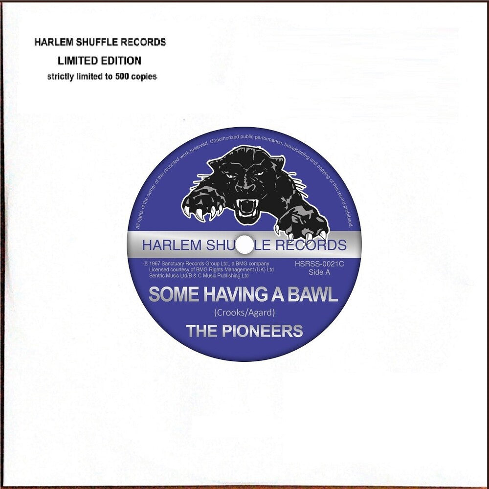 the album cover for Pioneers - Some Having A Bawl / Whip Them [Reissue]