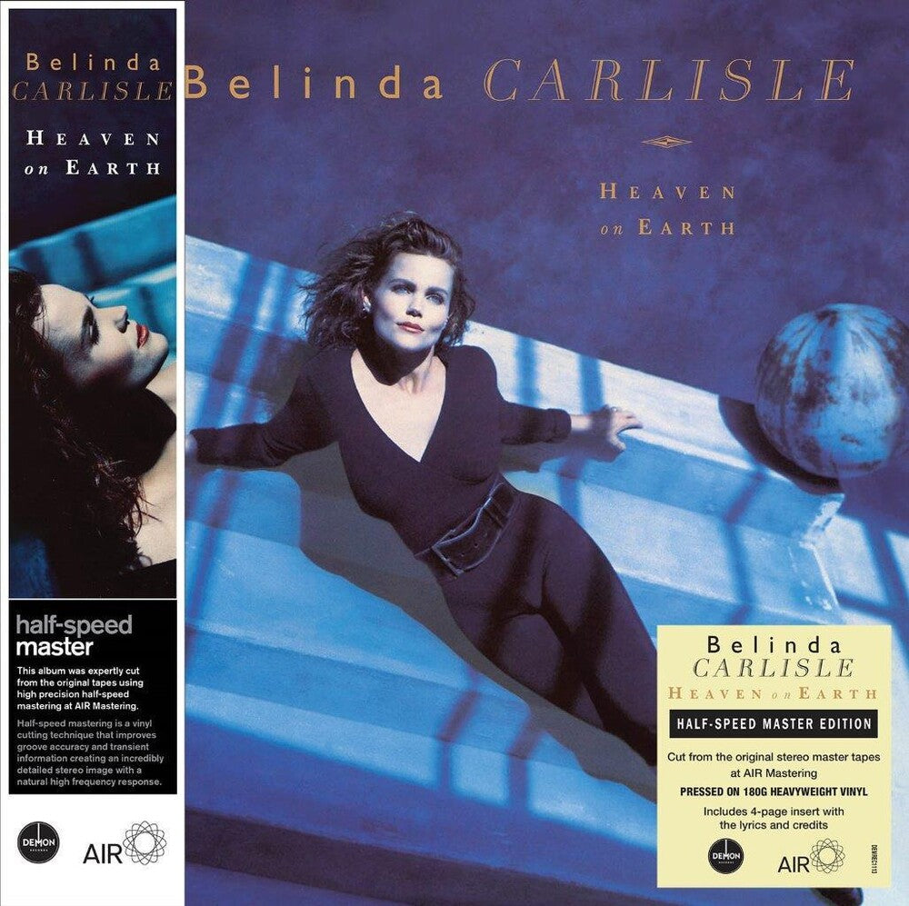 the album cover for Belinda Carlisle - Heaven On Earth [Half-Speed Master LP]