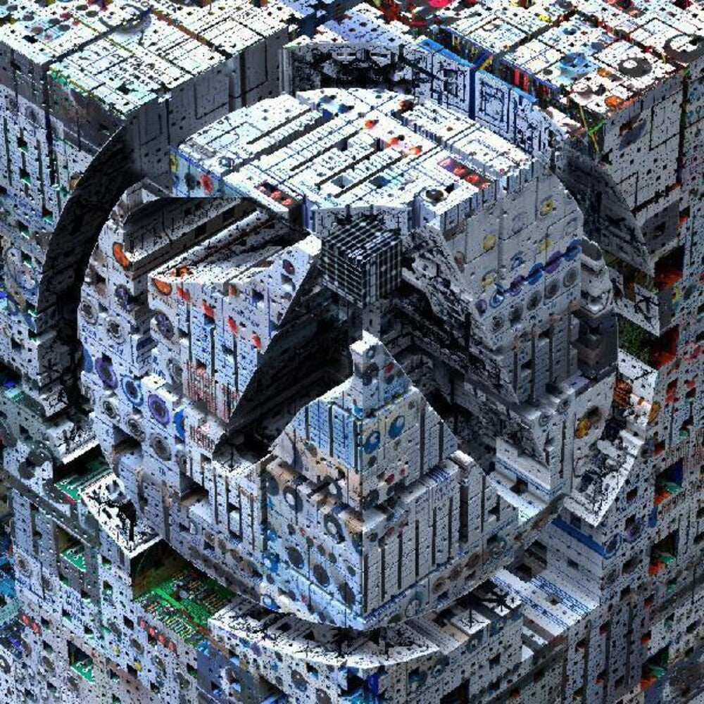 the album cover for Aphex Twin - Blackbox Life Recorder 21f / In A Room7 F760 EP [Vinyl]