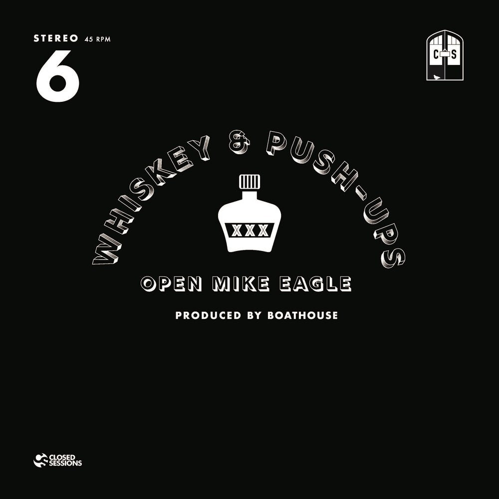 the album cover for Open Mike Eagle - Whiskey & Push-Ups