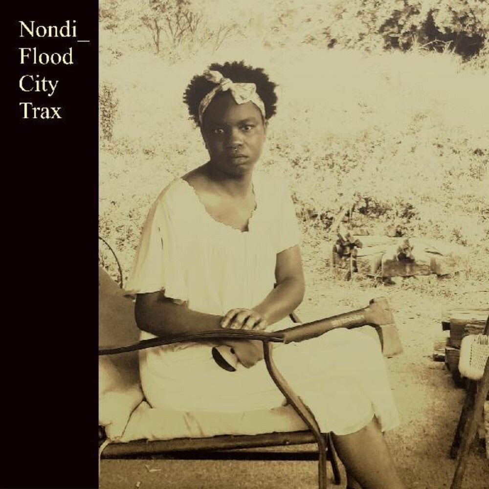 the album cover for Nondi_ - Flood City Trax (Beig) [Clear Vinyl]