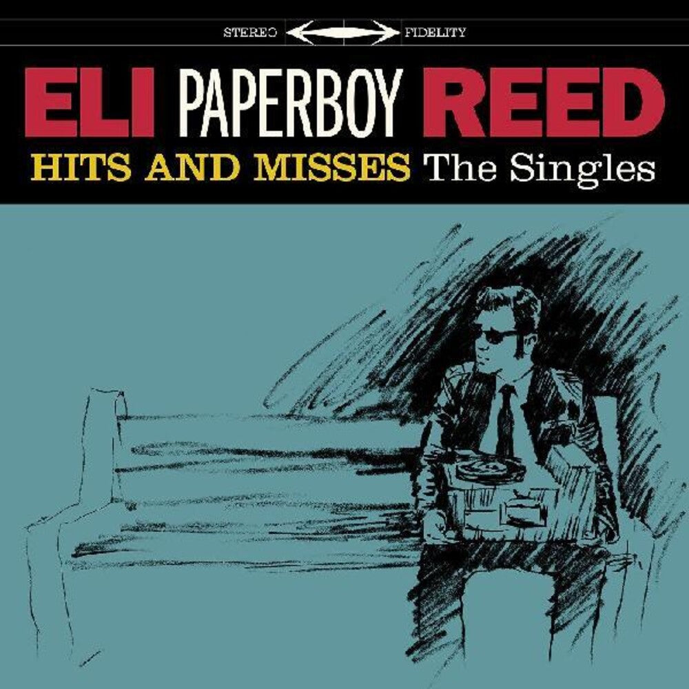 the album cover for Eli Reed  Paperboy - Hits And Misses