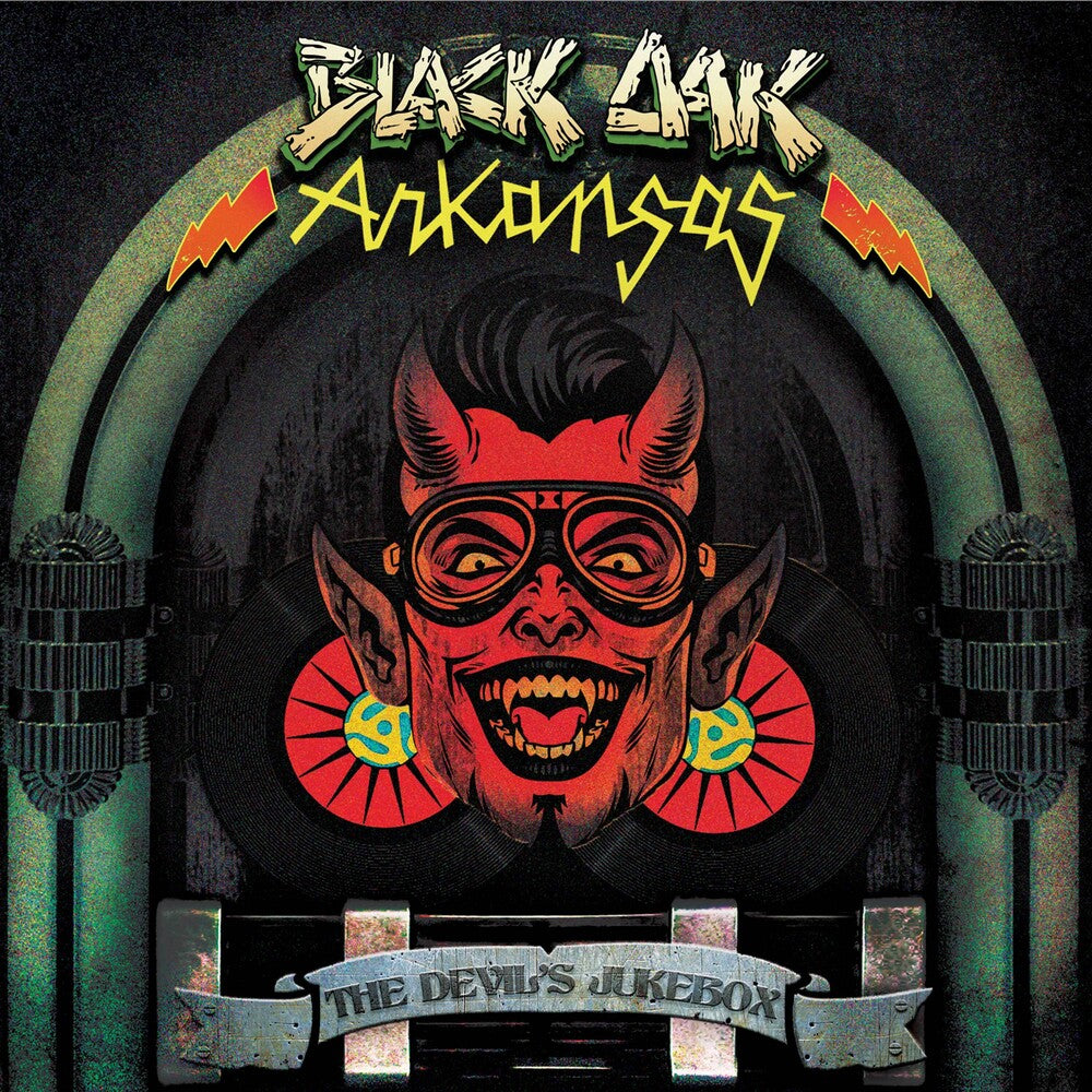 the album cover for Black Oak Arkansas - Devil's Jukebox
