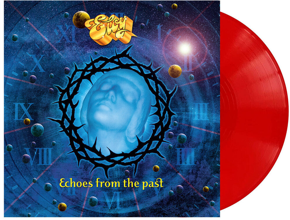 the album cover for Eloy - Echoes From The Past - Red [Colored Vinyl] (Gate) [Limited Edition]