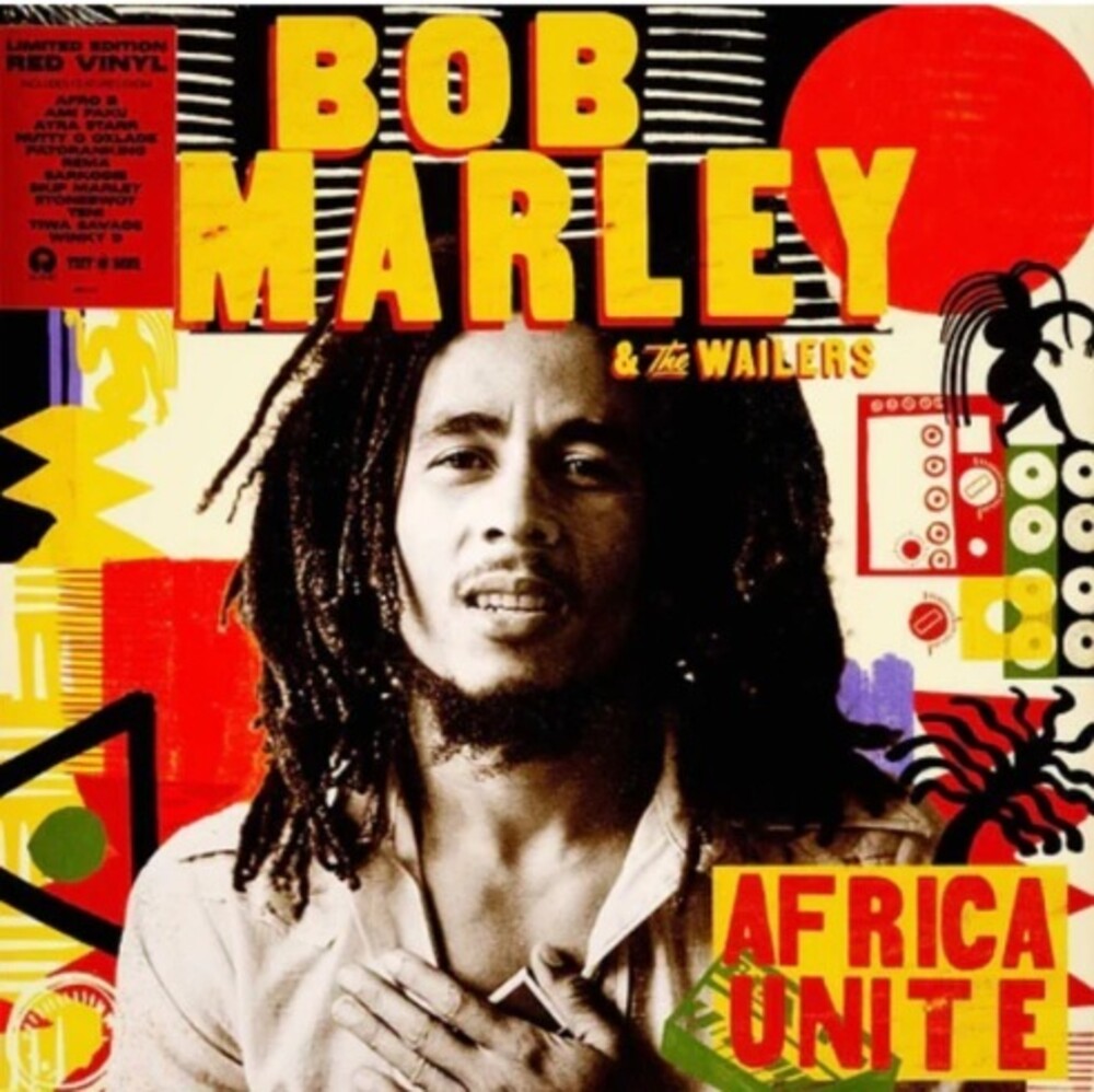 the album cover for Bob Marley  & The Wailers - Africa Unite [Colored Vinyl] (Red)