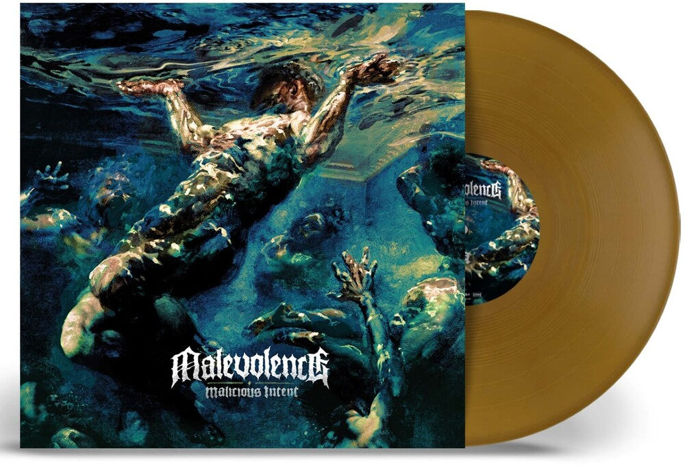 the album cover for Malevolence - Malicious Intent - Gold [Colored Vinyl] (Gate) (Gol)