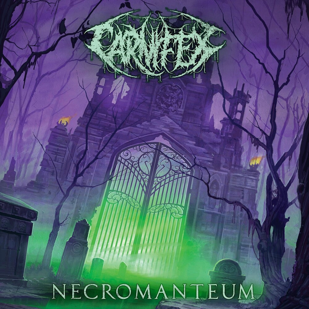 the album cover for Carnifex - Necromanteum