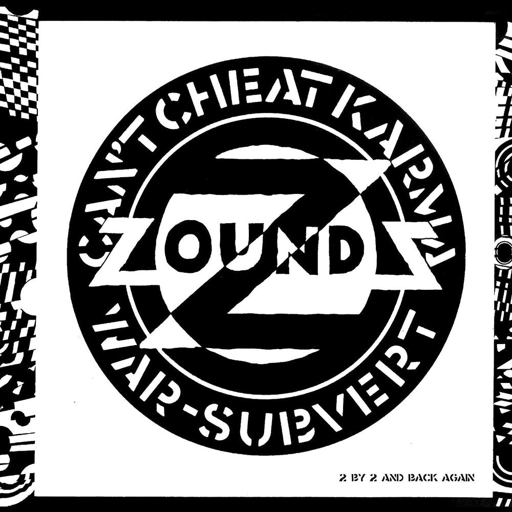 the album cover for Rudimentary Peni - Cant Cheat Karma / War / Subvert