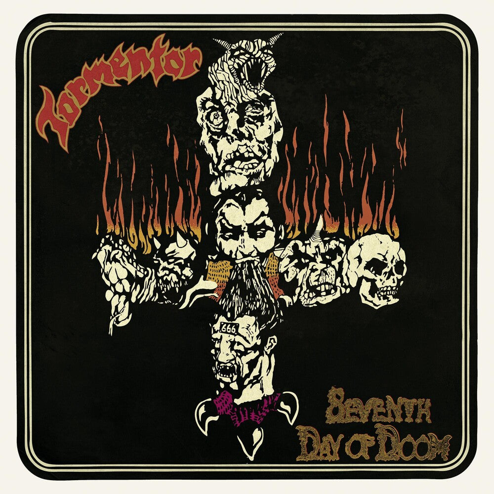 the album cover for Tormentor - Seventh Day Of Doom [Limited Edition]