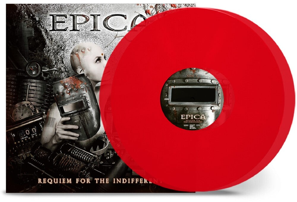 the album cover for Epica - Requiem For The Indifferent - Transparent Red