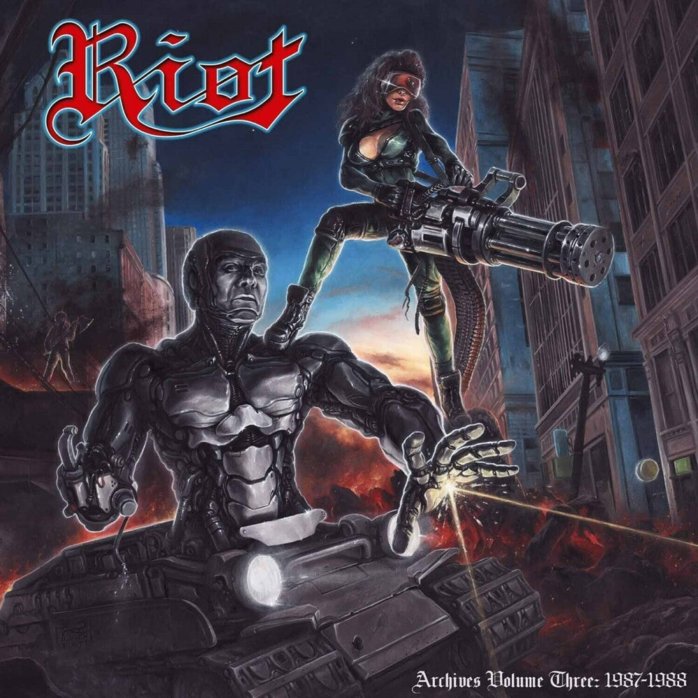 the album cover for Riot - Archives Volume 3: 1987-1988