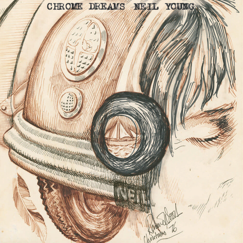 the album cover for Neil Young - Chrome Dreams