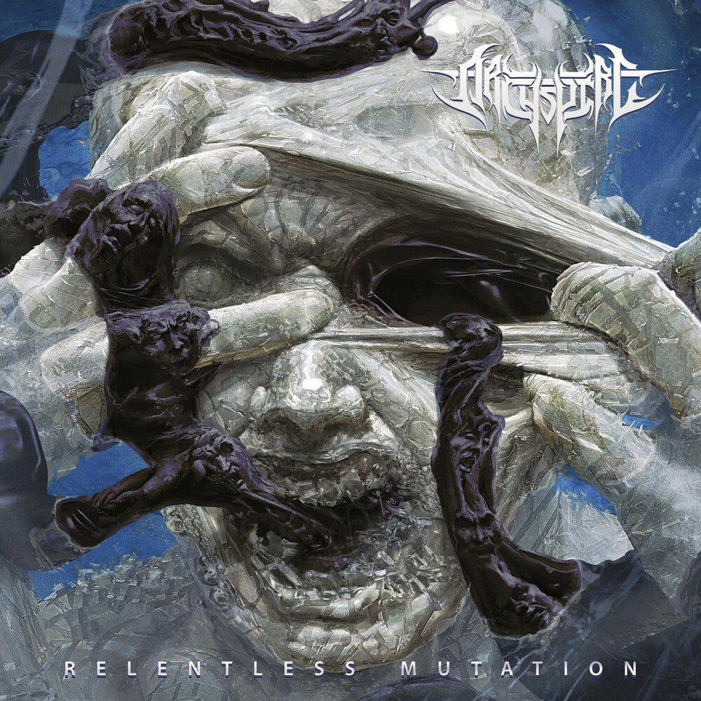 the album cover for Archspire - Relentless Mutation (Blue) [Clear Vinyl] [Limited Edition]