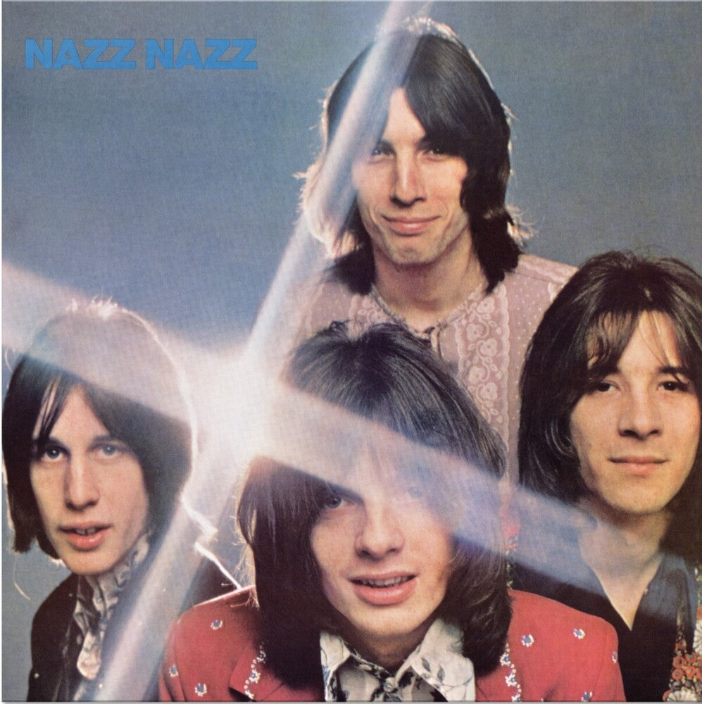 the album cover for Nazz - Nazz - Blue/Red Splatter (Blue) [Colored Vinyl] (Red)