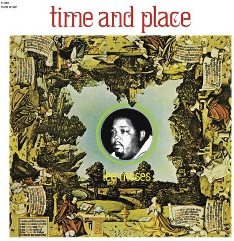 the album cover for Lee Moses - Time & Place [Colored Vinyl] [Remastered] (Spla)
